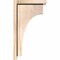 Ekena Millwork Huntington Smooth Corbel w/Backplate, Douglas Fir, 5 1/2"W x 10"D x 18"H COR06X10X18HUN01SDF - alternate 2
